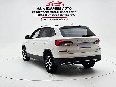 Skoda Kamiq 1.5 л 2022 г. Белый, пробег 48200 км