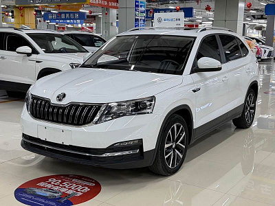 Skoda Kamiq 1.5 л 2023 г. Белый, пробег 28000 км