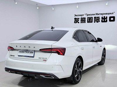Skoda Octavia 1.4 л 2022 г. Белый, пробег 34000 км