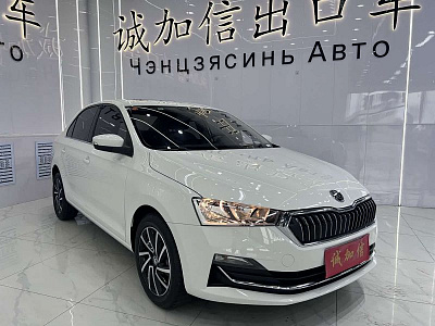 Skoda Rapid 1.5 л 2022 г. Белый, пробег 22799 км