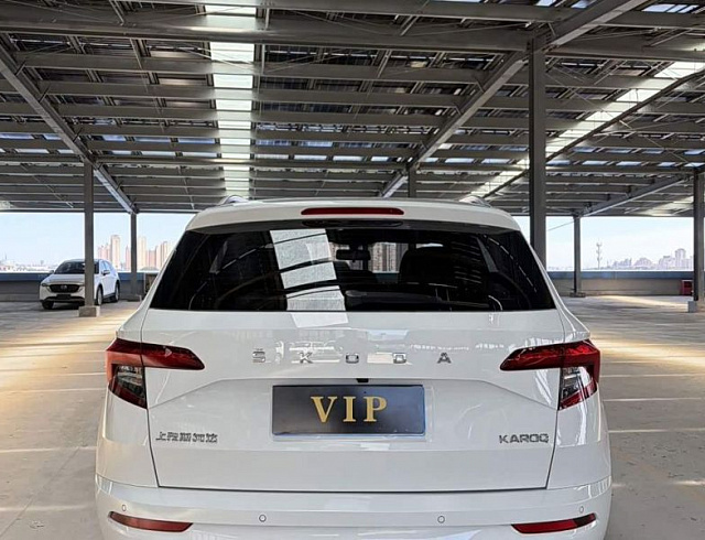 Skoda Karoq 1.4 л 2024 г. Белый, пробег 31000 км