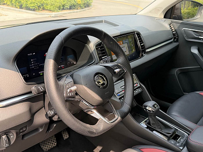 Skoda Karoq 1.4 л 2023 г. шампань/коричневый, пробег 43000 км