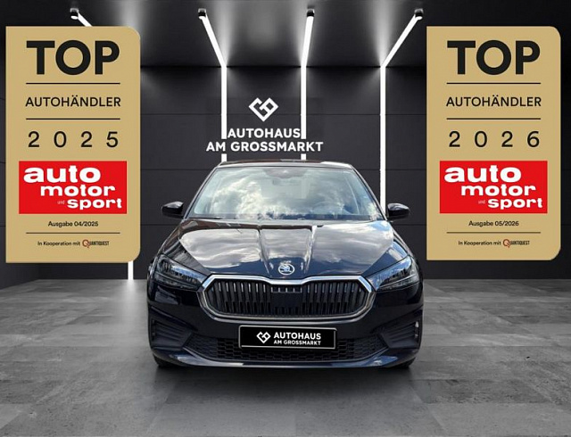 Skoda Fabia 2022 г. Чёрный, пробег 55851 км