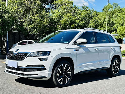 Skoda Karoq 1.4 л 2023 г. Белый, пробег 40000 км