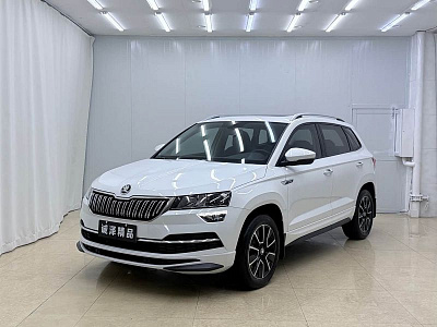 Skoda Karoq 1.4 л 2024 г. Белый, пробег 14000 км