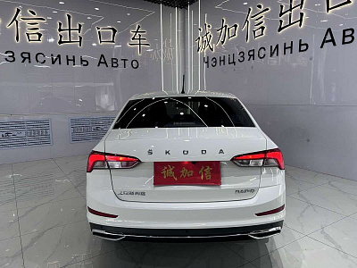 Skoda Rapid 1.5 л 2022 г. Белый, пробег 22000 км