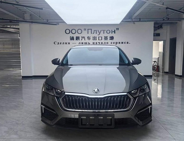 Skoda Octavia 1.4 л 2023 г. Серебристо-серый, пробег 31600 км