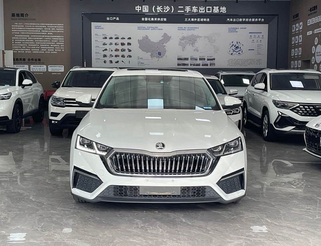 Skoda Octavia 1.4 л 2023 г. Белый, пробег 5300 км