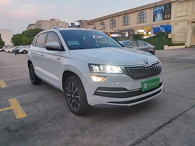 Skoda Karoq 1.4 л 2024 г. Белый, пробег 15000 км