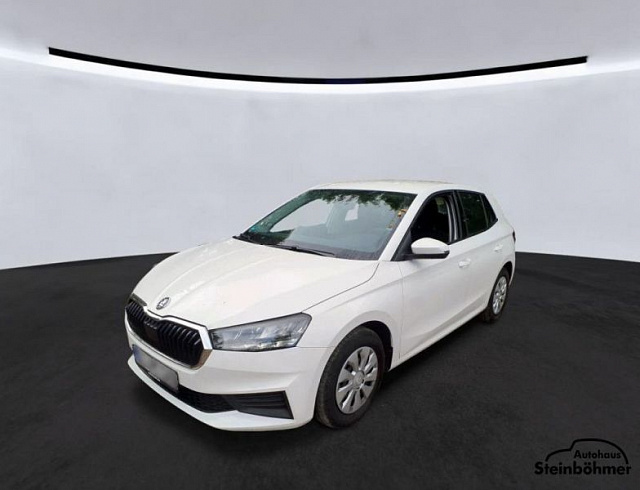 Skoda Fabia 2022 г. Белый, пробег 58758 км