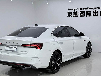 Skoda Octavia 1.4 л 2024 г. Белый, пробег 25000 км