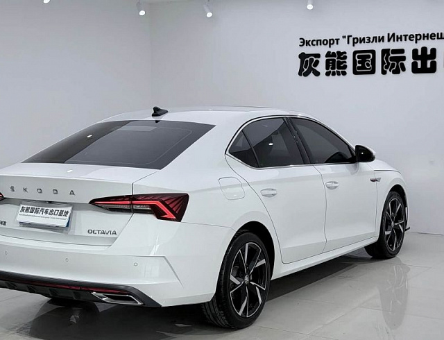Skoda Octavia 1.4 л 2024 г. Белый, пробег 25000 км
