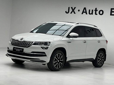 Skoda Karoq 1.4 л 2023 г. Белый, пробег 16000 км
