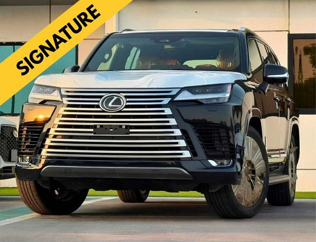 Lexus LX600 3.5 л 2026 г. Чёрный