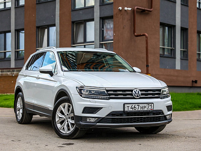 Volkswagen Tiguan белый 2018