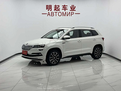Skoda Karoq 1.4 л 2023 г. Белый, пробег 15000 км