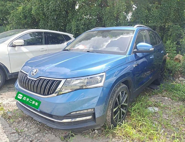 Skoda Kamiq 1.5 л 2021 г. Голубой, пробег 32200 км
