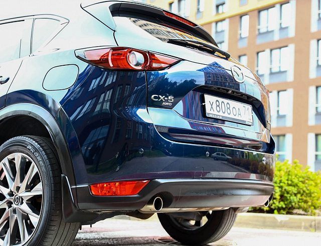 Mazda CX-5 синий 2021