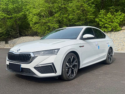 Skoda Octavia 1.4 л 2023 г. Белый, пробег 13899 км