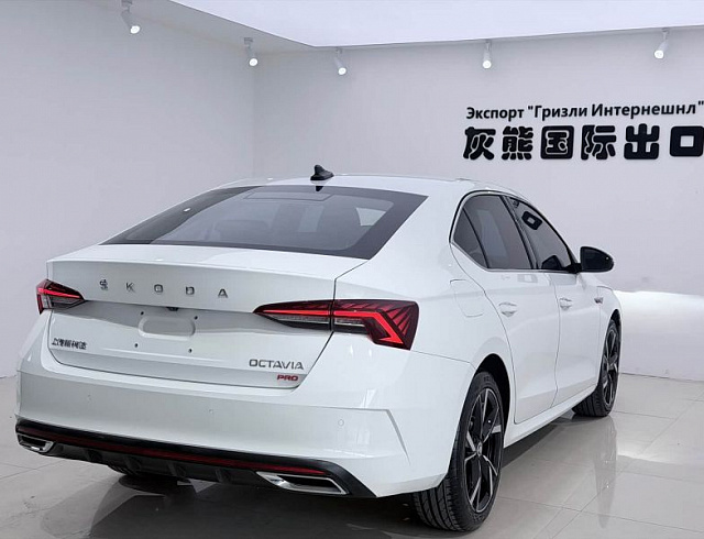 Skoda Octavia 1.4 л 2024 г. Белый, пробег 6000 км