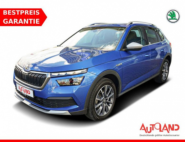 Skoda Kamiq 2021 г. Синий, пробег 51098 км