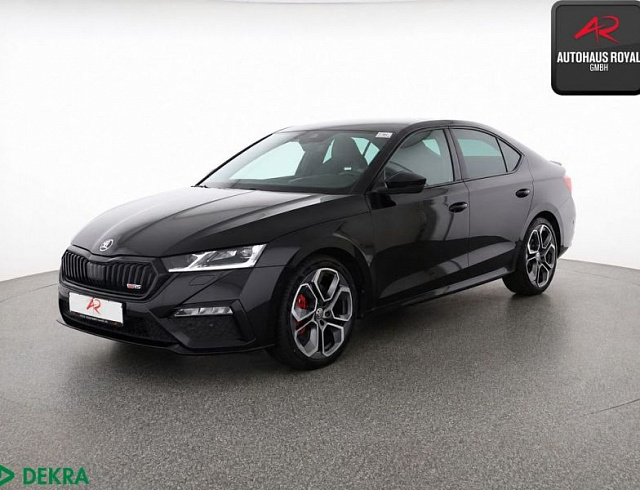 Skoda Octavia 2023 г. Чёрный, пробег 56616 км