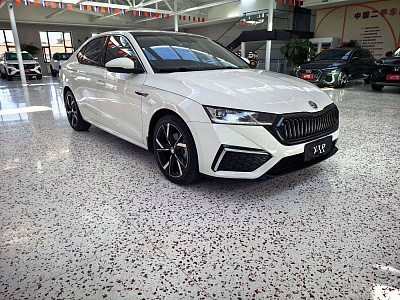 Skoda Octavia 1.4 л 2022 г. Белый, пробег 41000 км