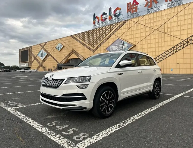 Skoda Karoq 1.4 л 2022 г. Белый, пробег 26000 км