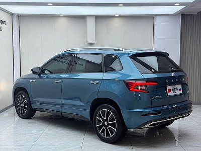Skoda Karoq 1.4 л 2023 г. Голубой, пробег 34100 км