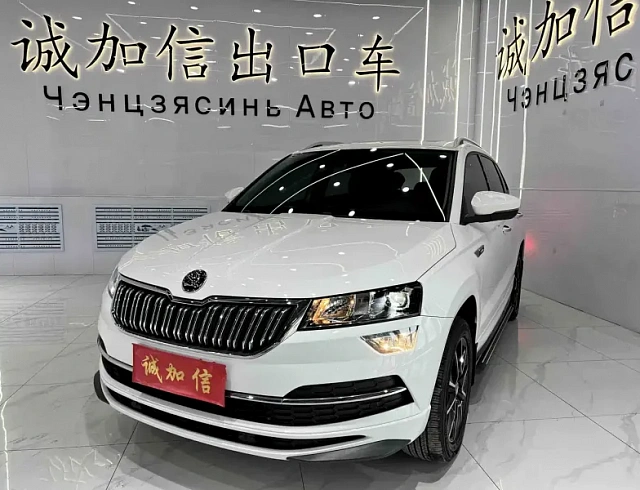 Skoda Karoq 1.4 л 2022 г. Белый, пробег 24800 км