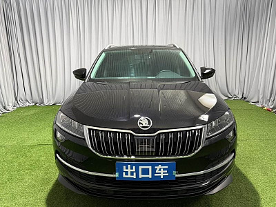 Skoda Karoq 1.4 л 2023 г. Чёрный, пробег 35000 км
