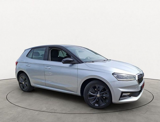 Skoda Fabia 2022 г. Серебристый, пробег 40904 км