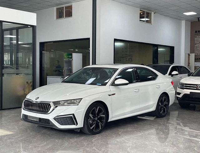 Skoda Octavia 1.4 л 2023 г. Белый, пробег 5300 км