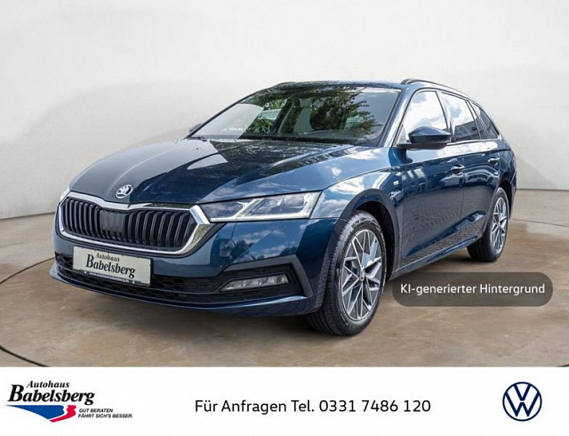 Skoda Octavia 2023 г. Синий, пробег 58420 км