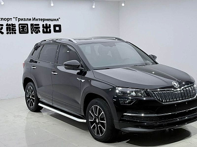Skoda Karoq 1.4 л 2022 г. Чёрный, пробег 16000 км