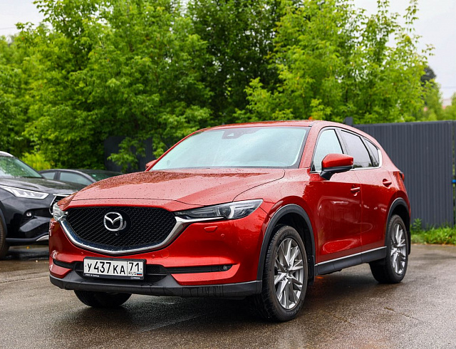 Mazda CX-5 красный 2021