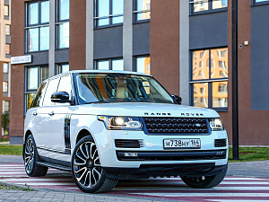 Land Rover Range Rover белый 2016