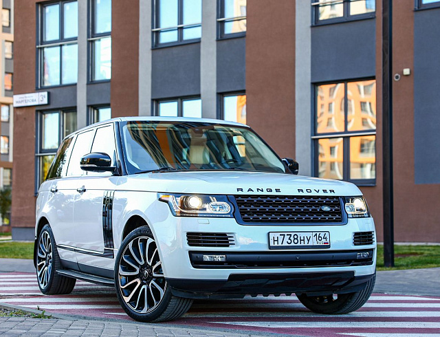 Land Rover Range Rover белый 2016