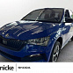 Skoda Scala 2023 г. Синий, пробег 43300 км