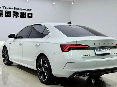 Skoda Octavia 1.4 л 2023 г. Белый, пробег 42000 км