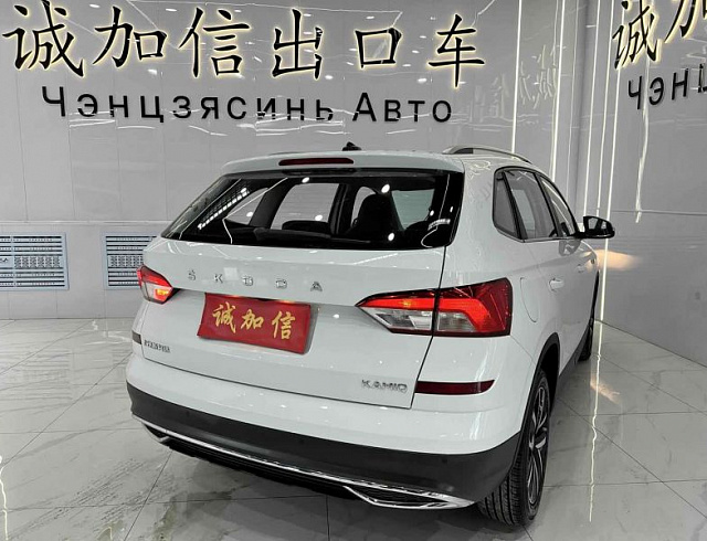 Skoda Kamiq 1.5 л 2023 г. Белый, пробег 33000 км