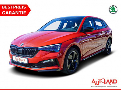 Skoda Scala 2021 г. Красный, пробег 47973 км