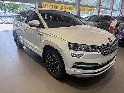 Skoda Karoq 1.4 л 2022 г. Белый, пробег 11000 км