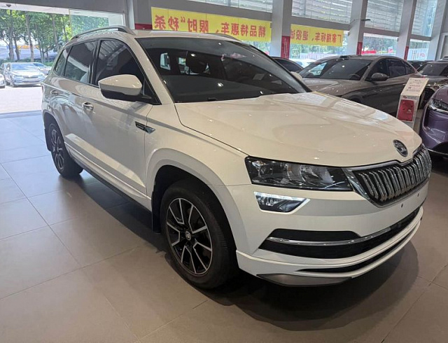 Skoda Karoq 1.4 л 2022 г. Белый, пробег 11000 км