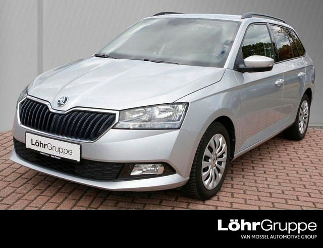 Skoda Fabia 2022 г. Серебристый, пробег 54850 км