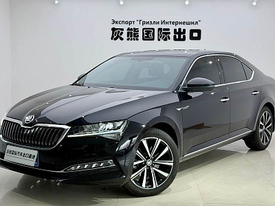 Skoda Superb 1.4 л 2024 г. Чёрный, пробег 9000 км