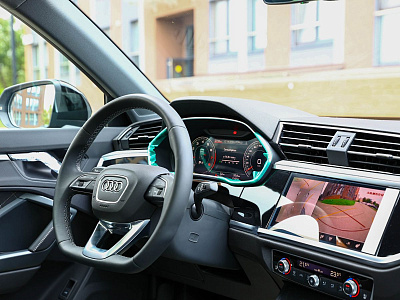 Audi Q3 серый 2026