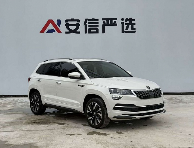 Skoda Karoq 1.4 л 2022 г. Белый, пробег 34000 км
