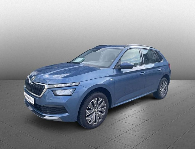 Skoda Kamiq 2022 г. Синий, пробег 38398 км