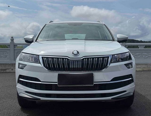 Skoda Karoq 1.4 л 2023 г. Белый, пробег 10000 км